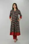 Dark Blue Kurti For Women