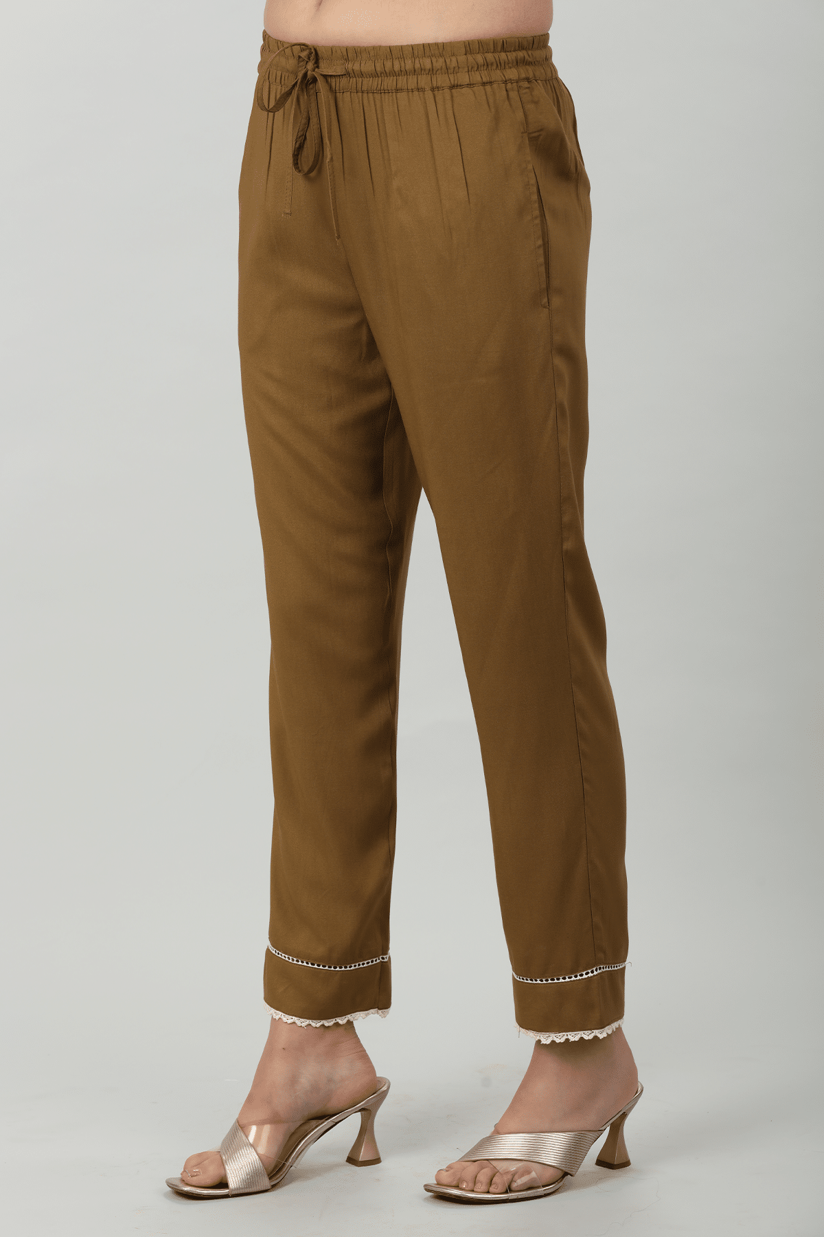 Solid Rayon Palazzo - Image 4