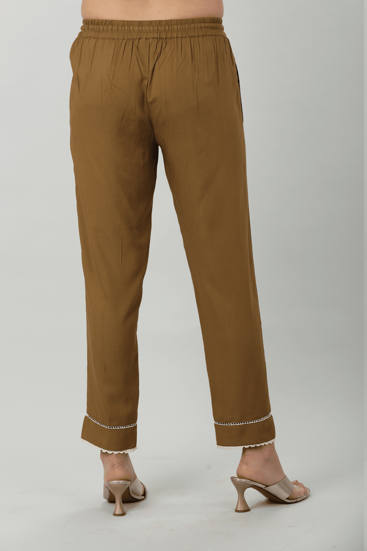 Solid Rayon Palazzo - Image 6