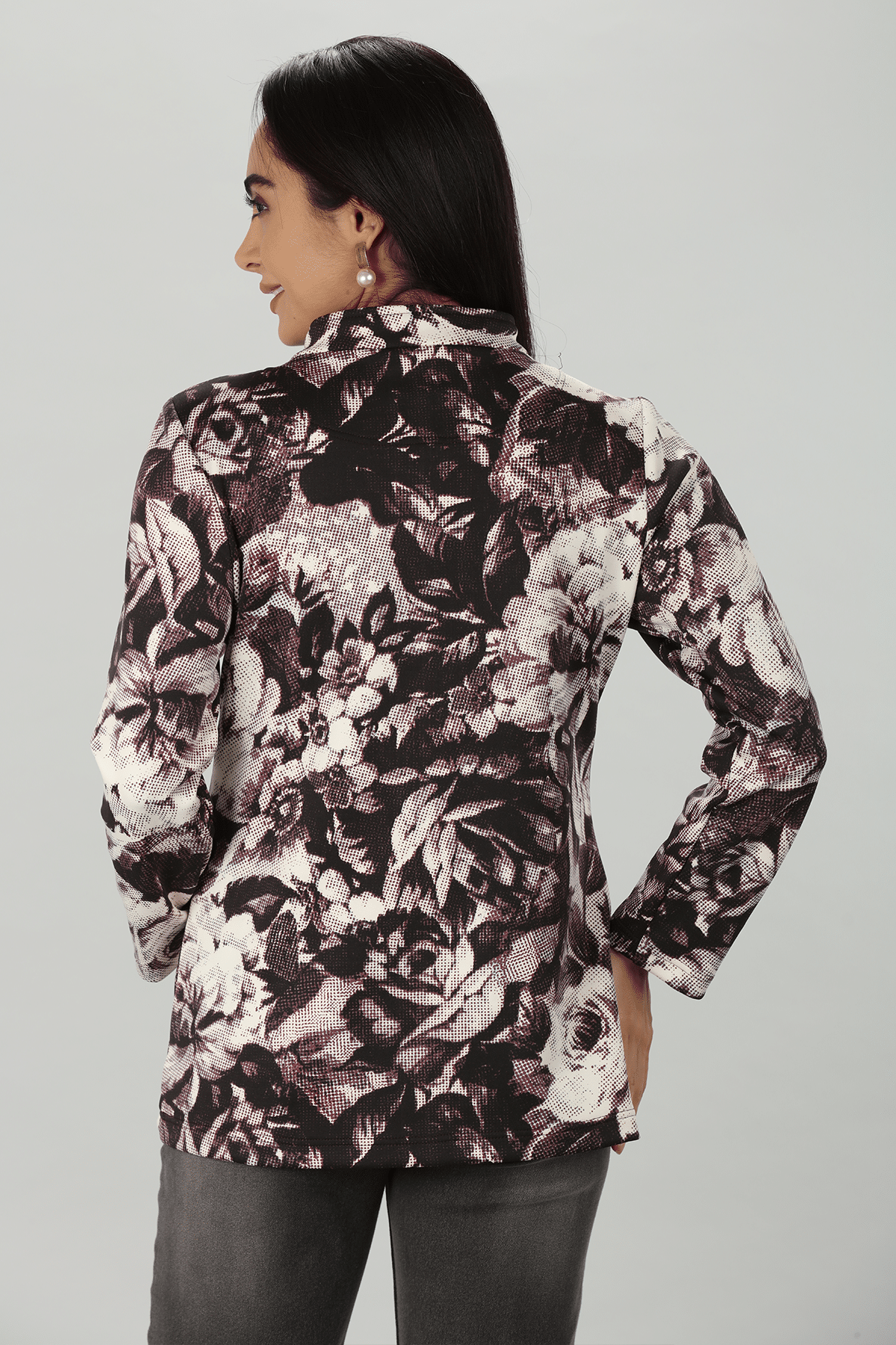 Dark Brown Long Winter Jackets For Women
