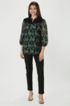 Printed Green Tops For Women