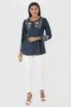 Blue Tops For Women