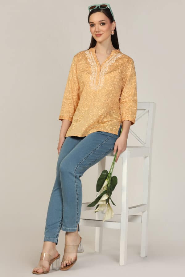 Mustard Top For Women