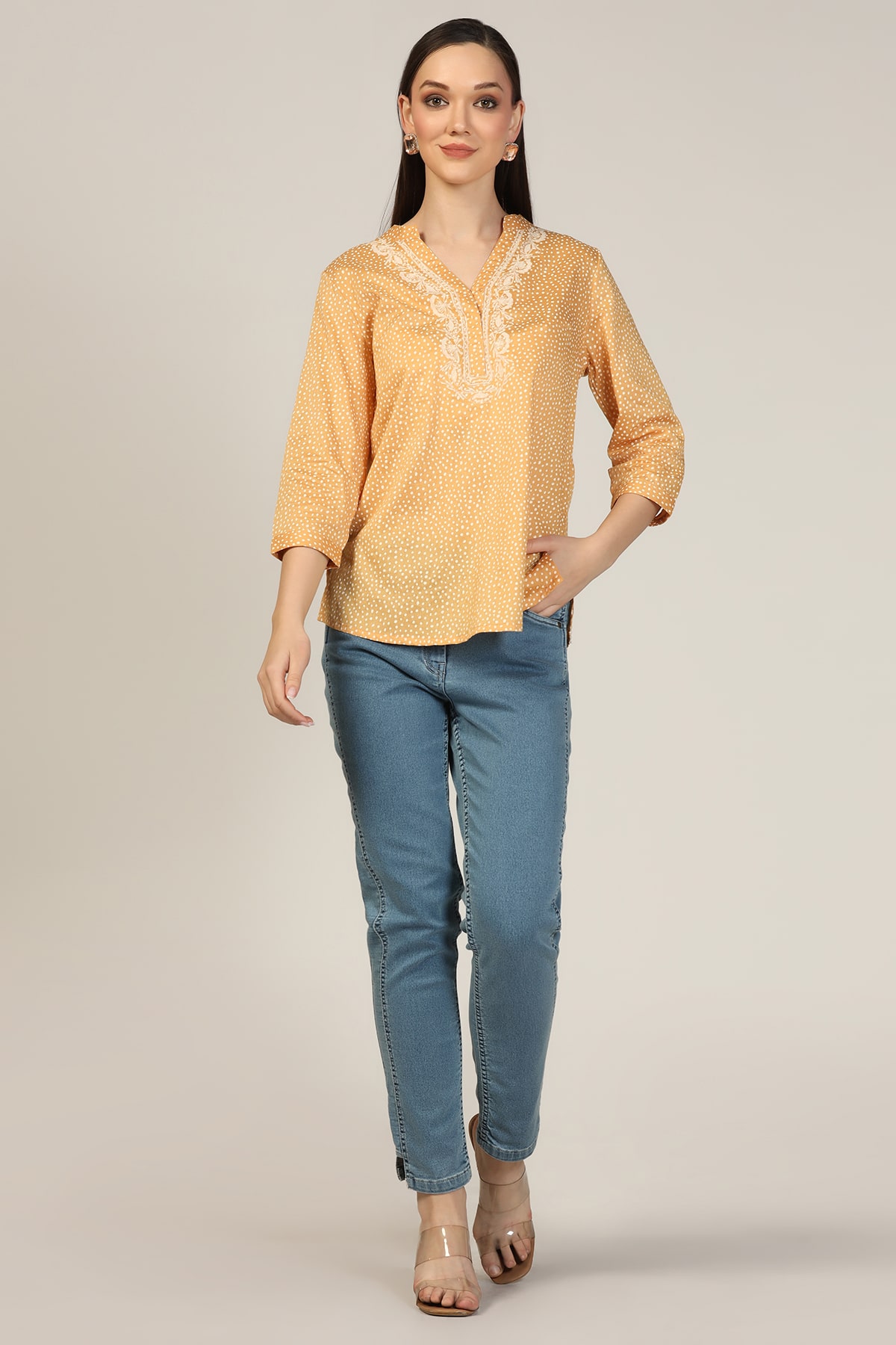 Mustard Top For Women