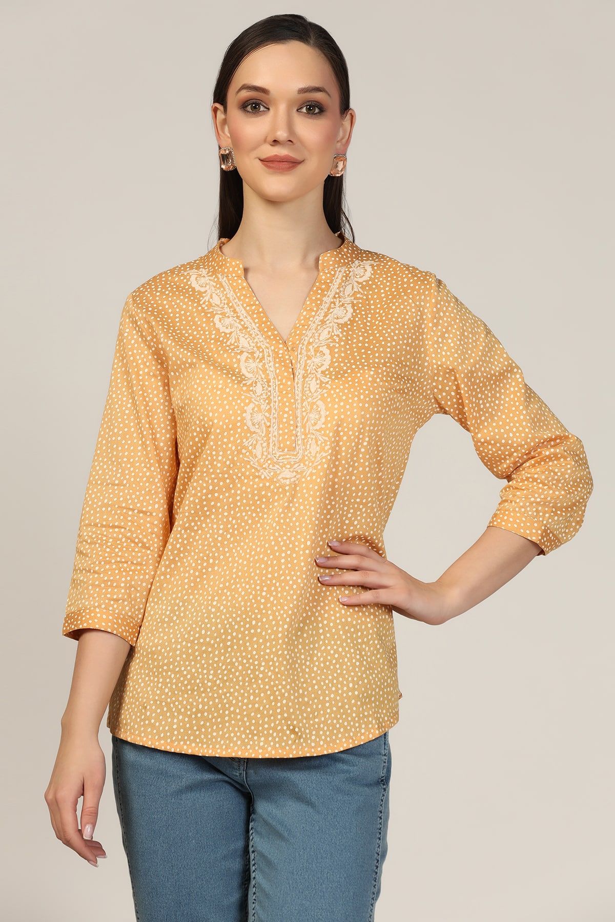 Mustard Top For Women