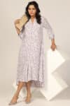Printed Light Pink Dress Women