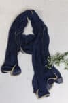 Blue Color Dupatta For Women