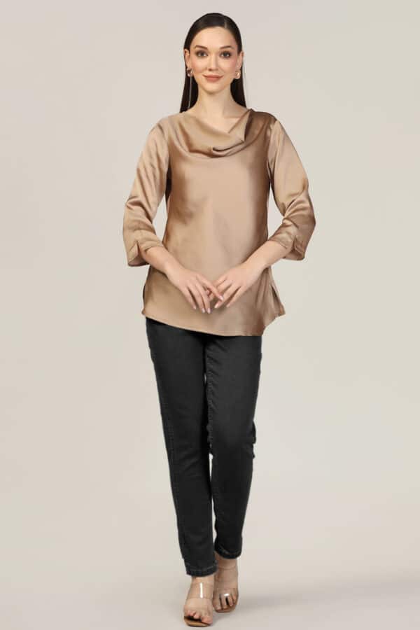 Beige Color Tops For Women