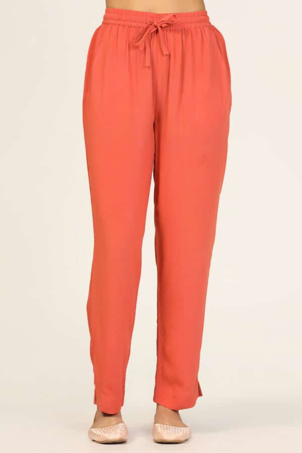 Rust Palazzo For Women