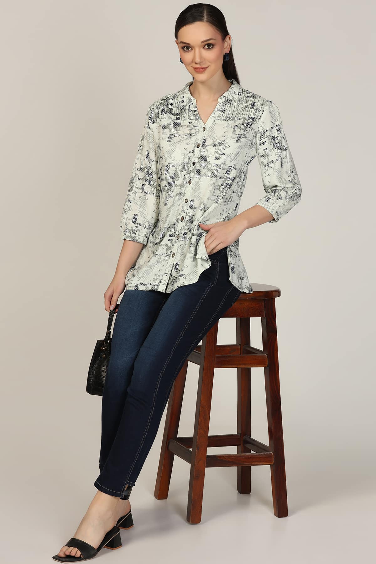 Light Green Shirt For Women
