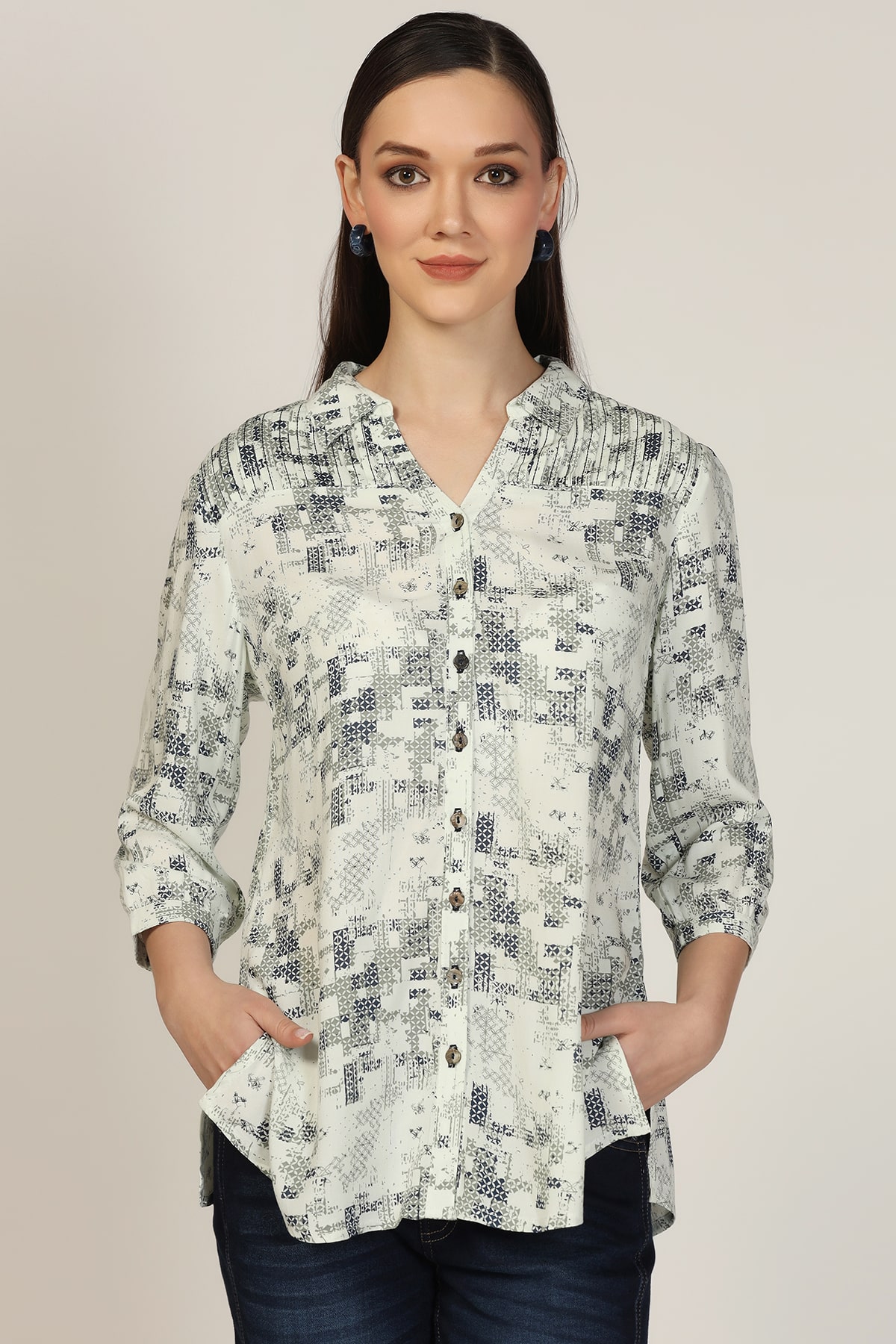 Light Green Shirt For Women