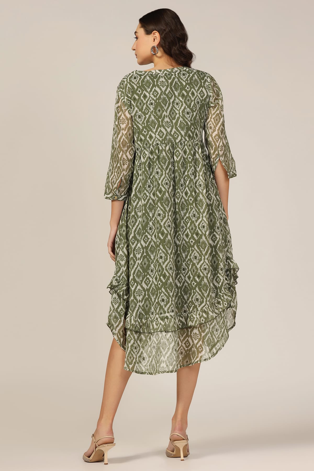 Olive Green Dress Women