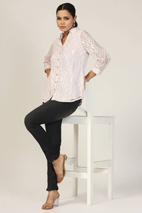 Lavender Shirt For Women