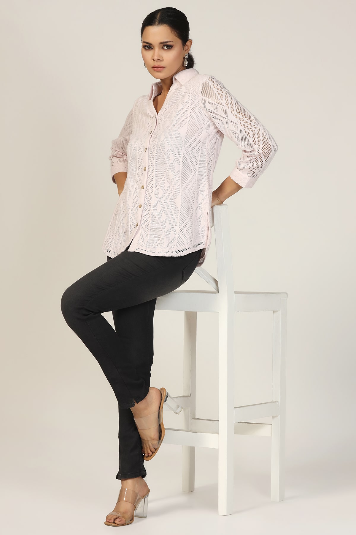Lavender Shirt For Women