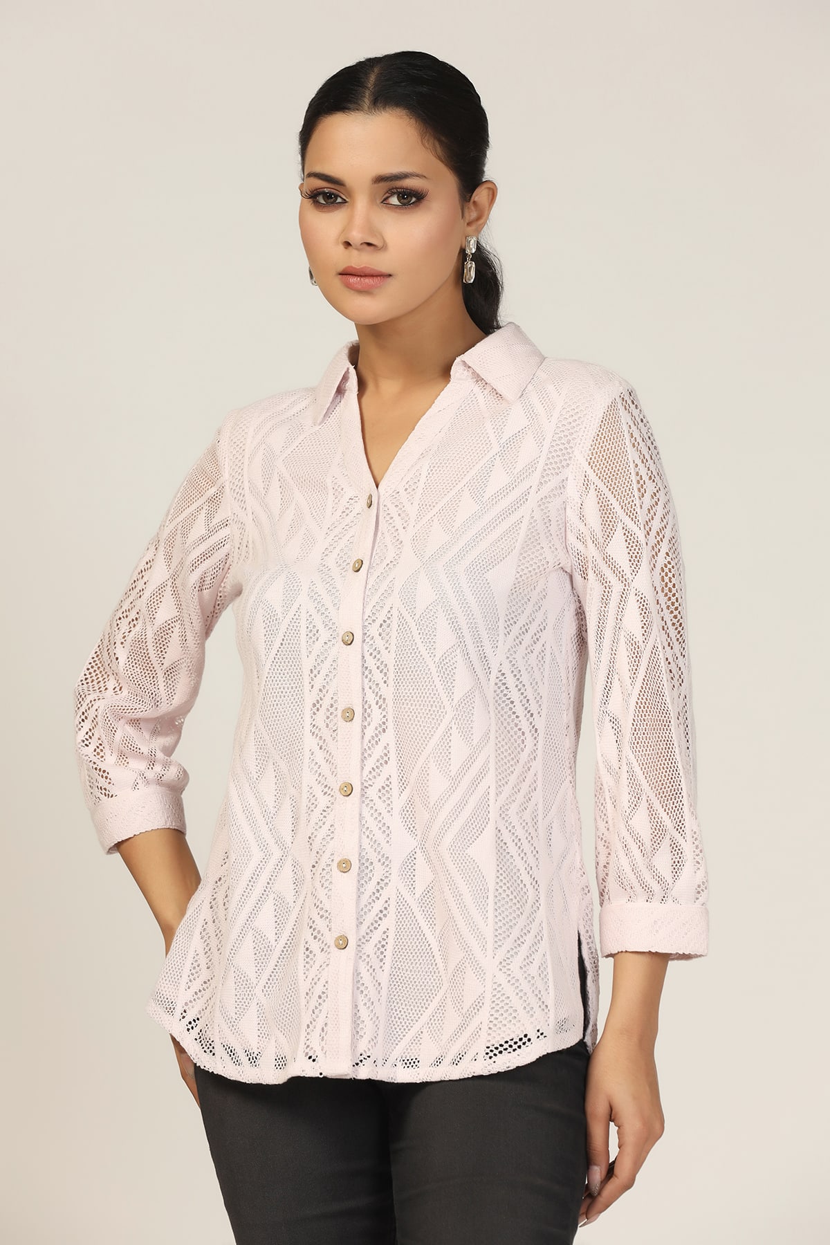 Lavender Shirt For Women