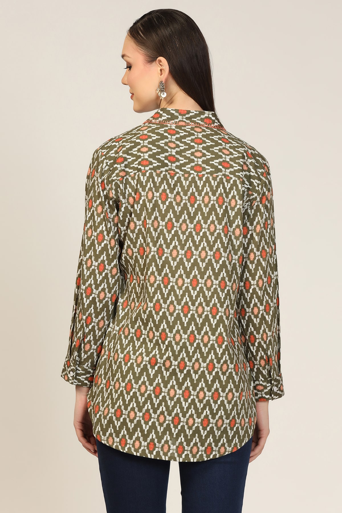 Olive Green Shirt Women