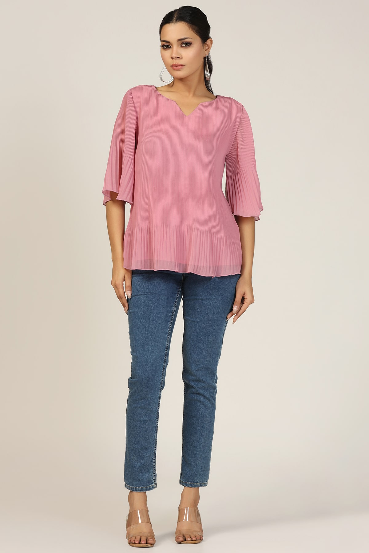 Pink Top Ladies