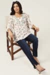 Off White Top Women