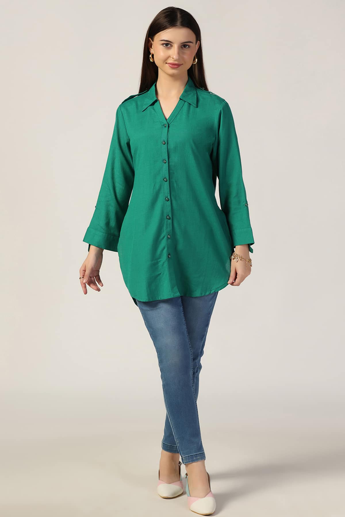 Green Top For Women