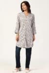 Printed Lavender Tunic For Women