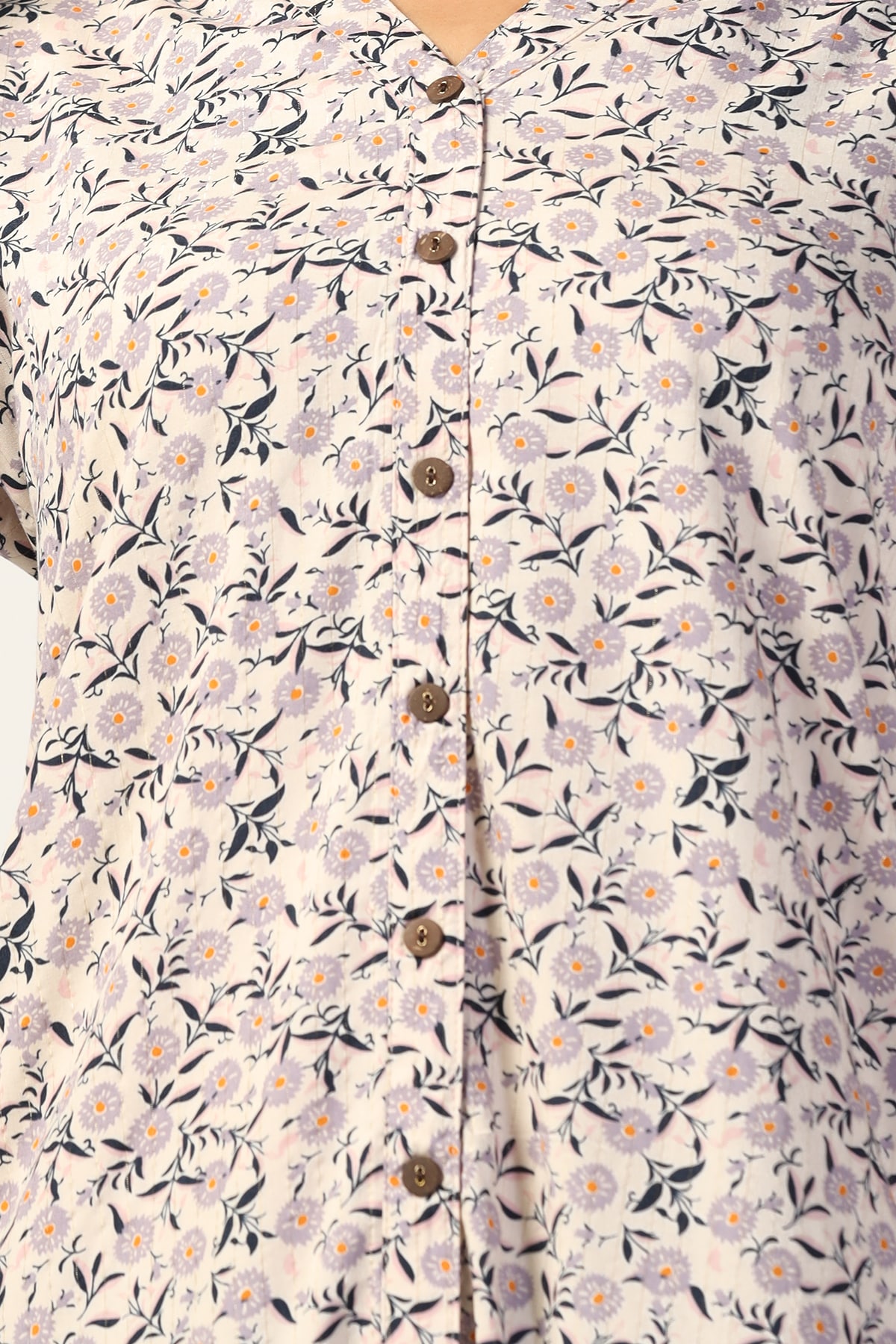 Printed Lavender Tunic For Women