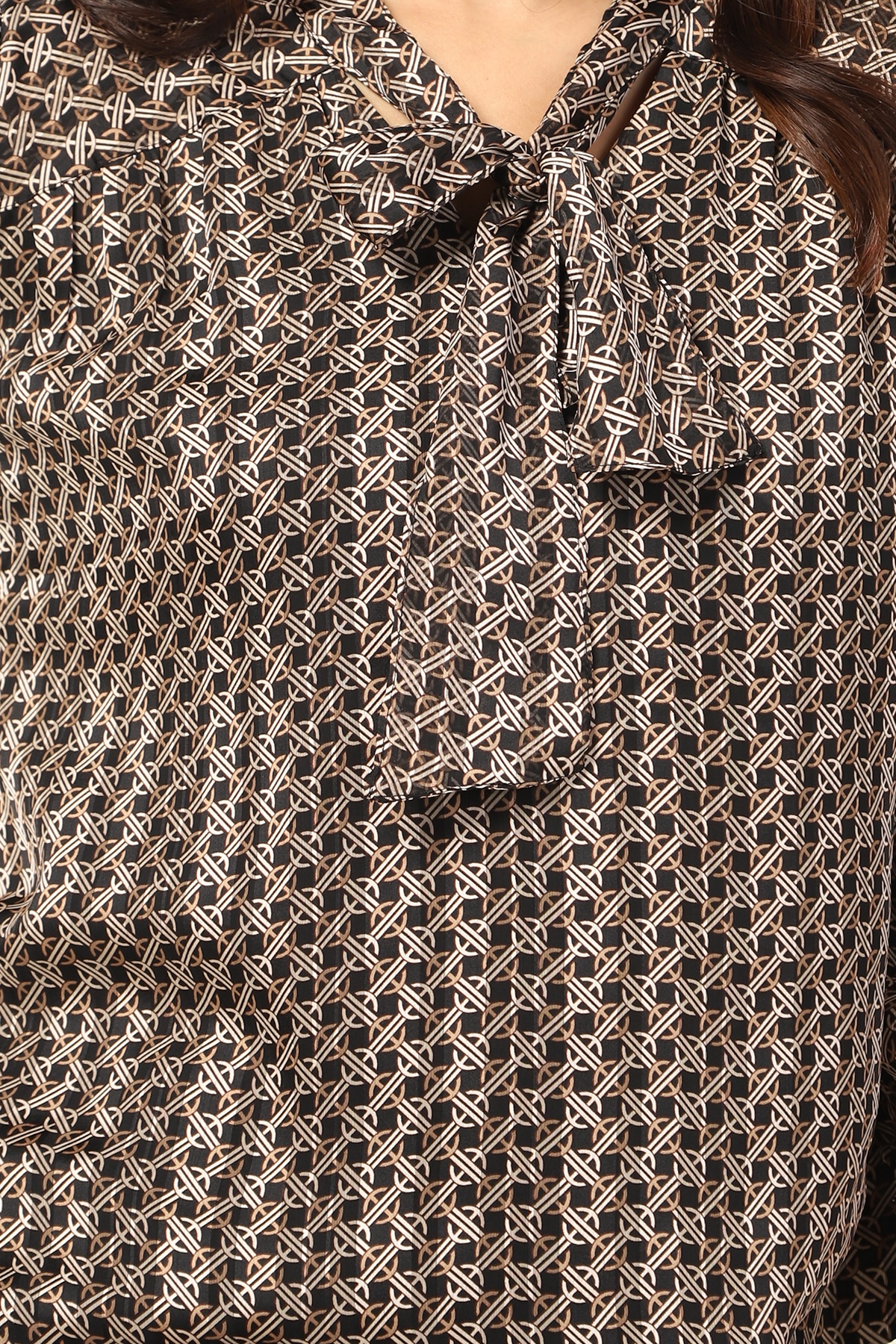 Printed Black Tops For Women