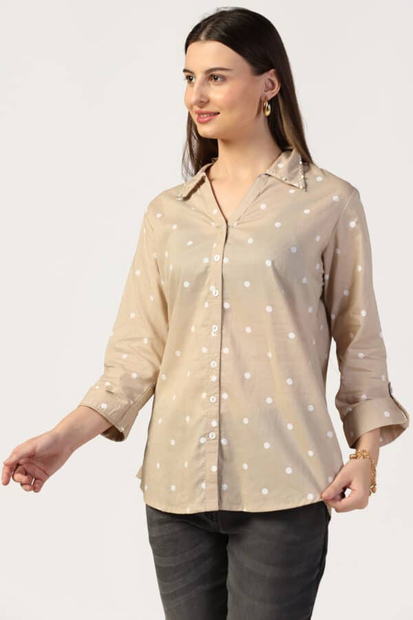 Beige Shirt Women