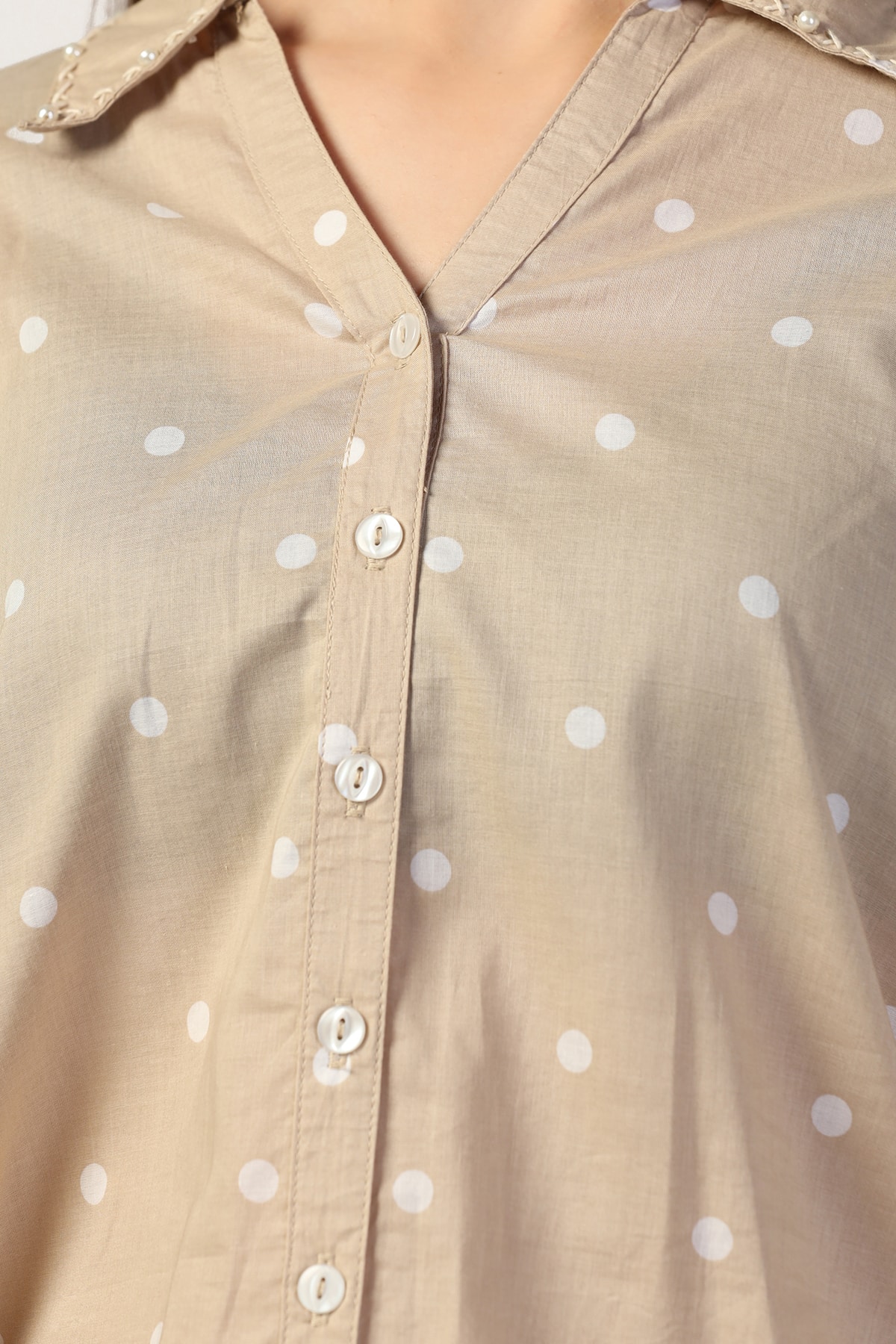 Beige Shirt Women