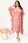 Pink And Peach Kaftan Online For Women