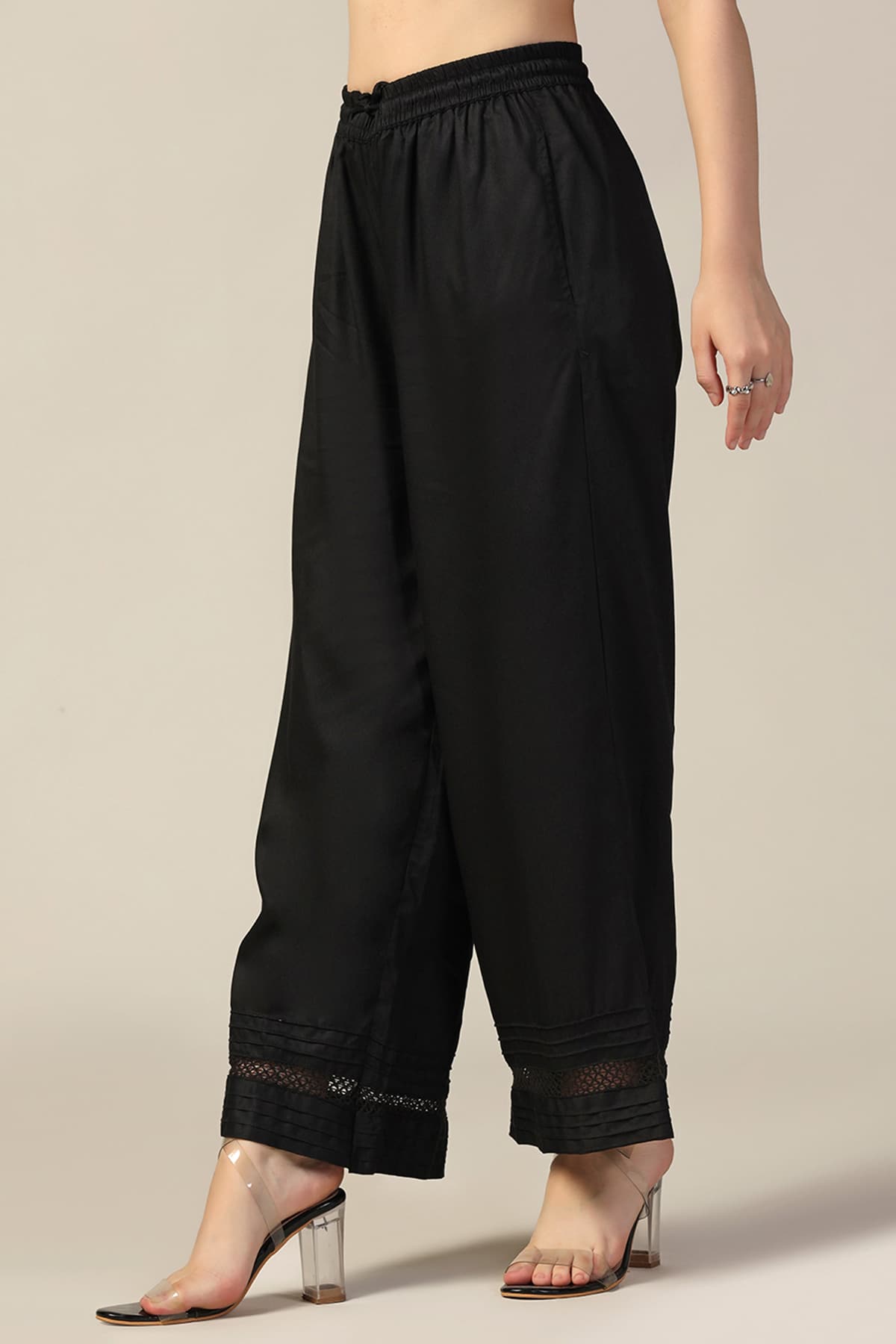 Black Palazzo Pants For Women