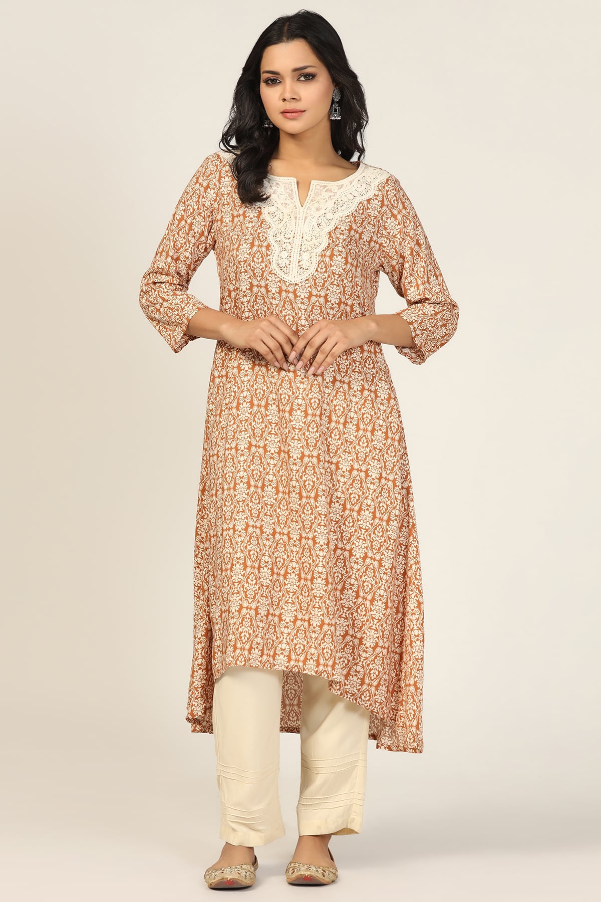 Brown Kurtis For Women