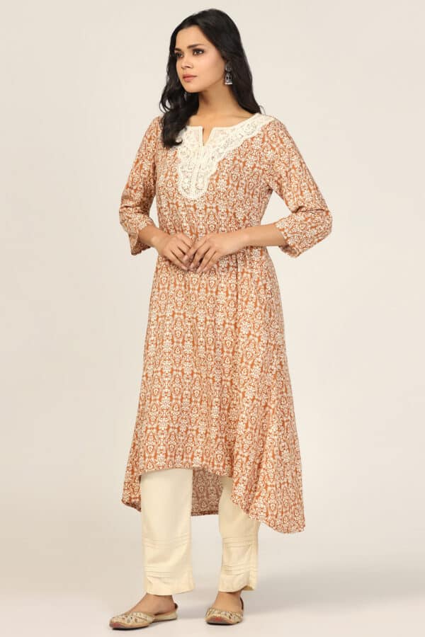 Brown Kurtis For Women