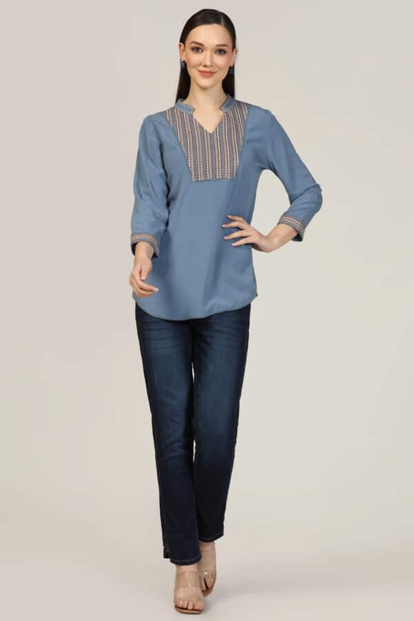 Blue Top For Women
