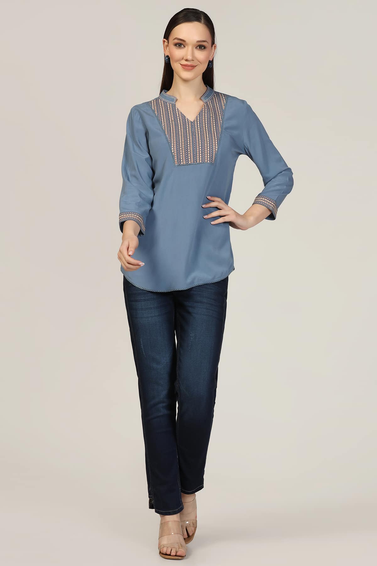 Blue Top For Women