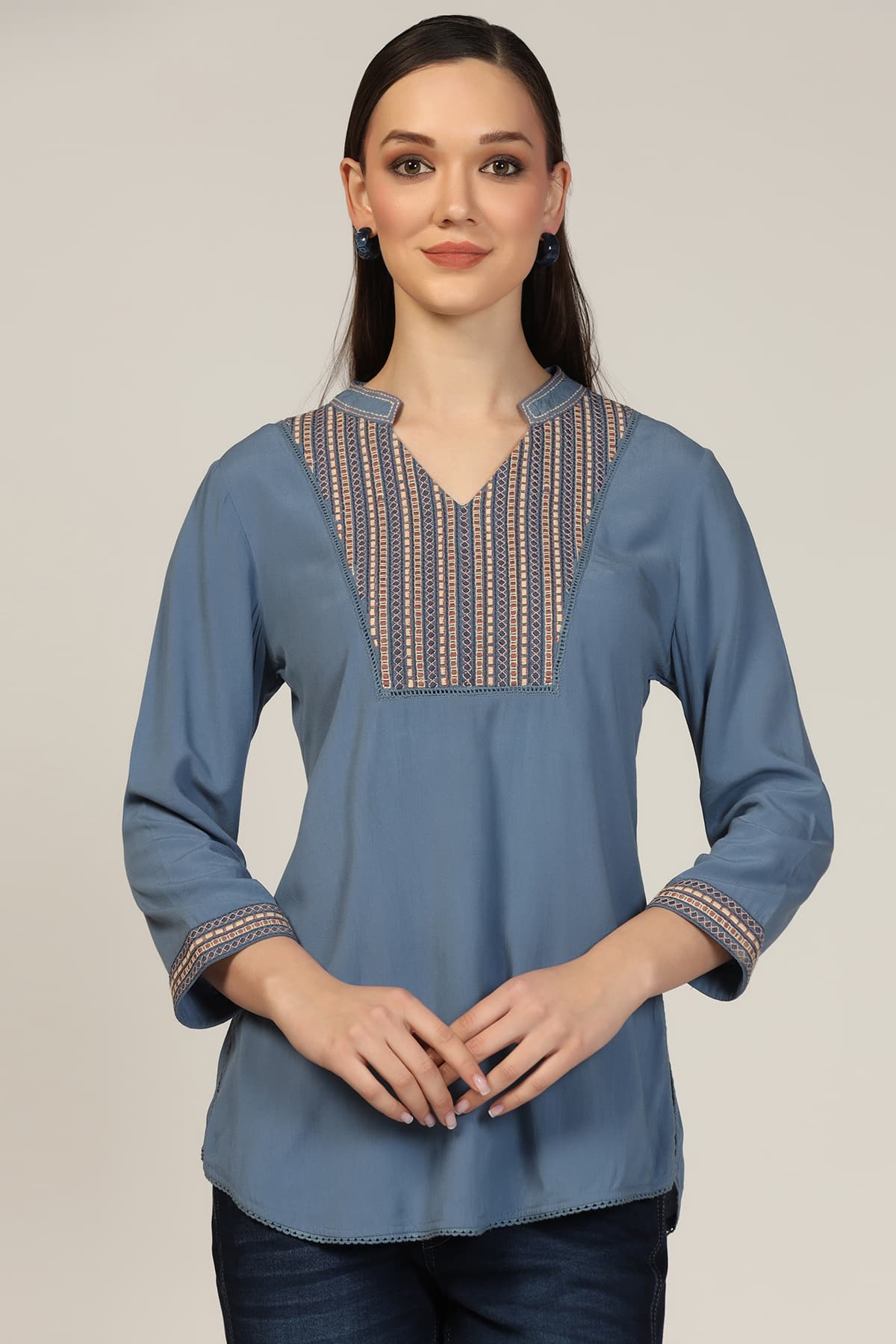 Blue Top For Women