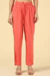 Orange Palazzo Pants For Women