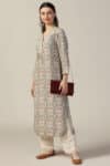 Printed Gray Colour Kurti For Women