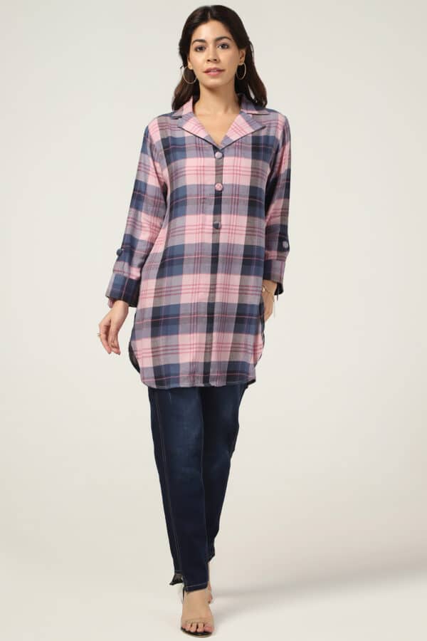 Pink Tunics For Women