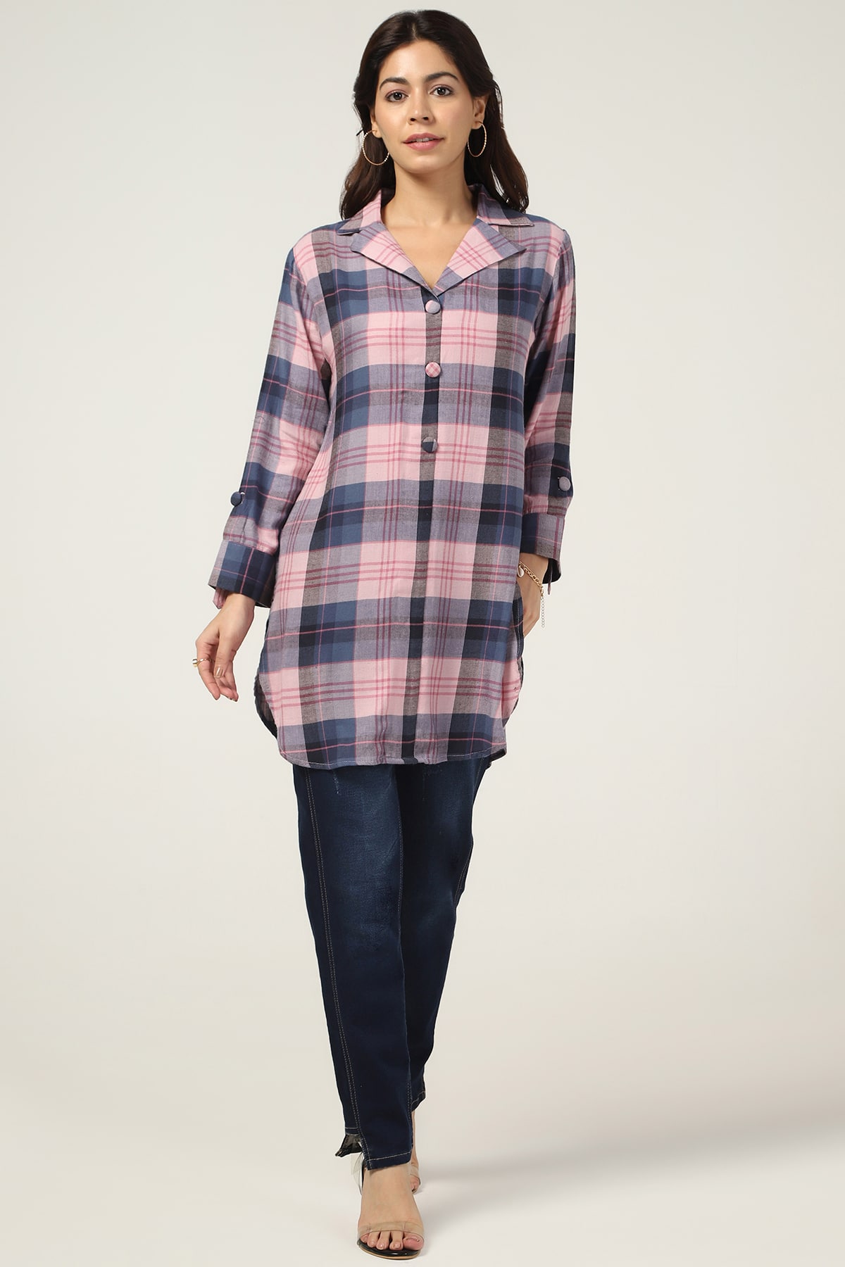 Pink Tunics For Women