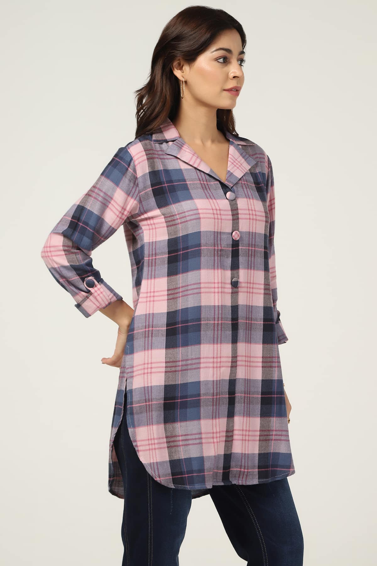 Pink Tunics For Women