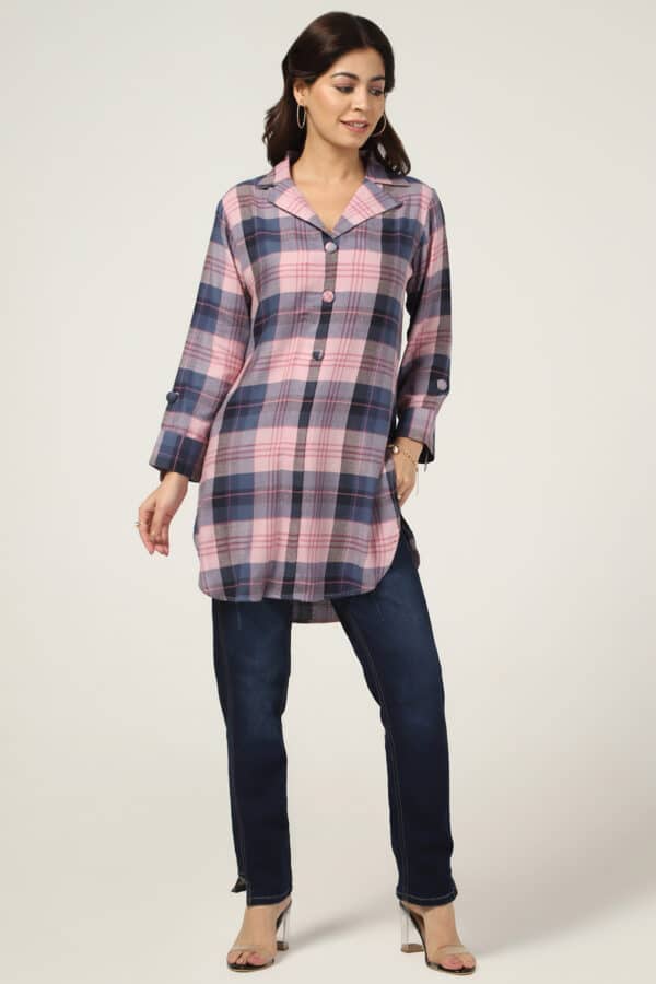 Pink Tunics For Women