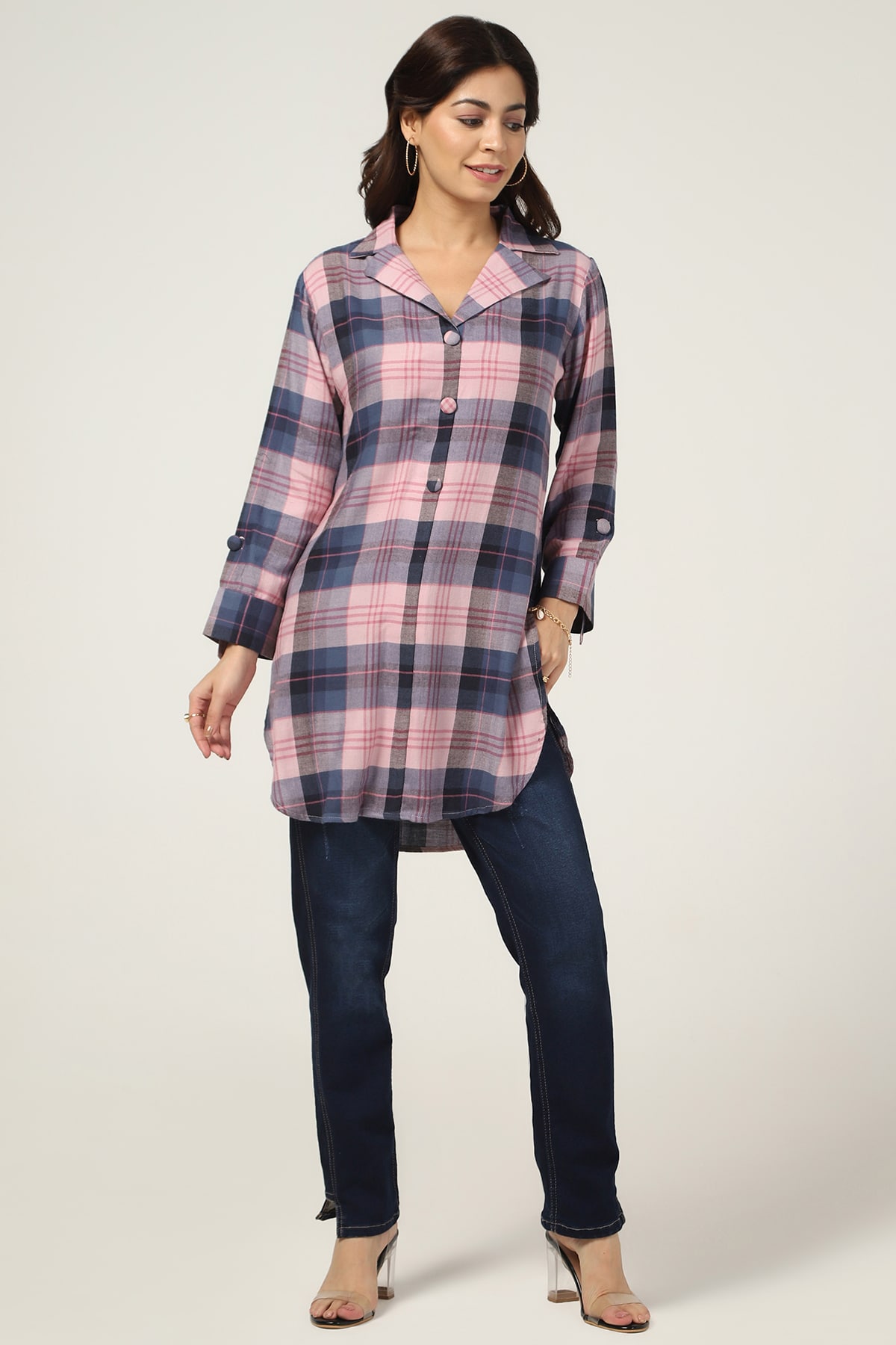 Pink Tunics For Women