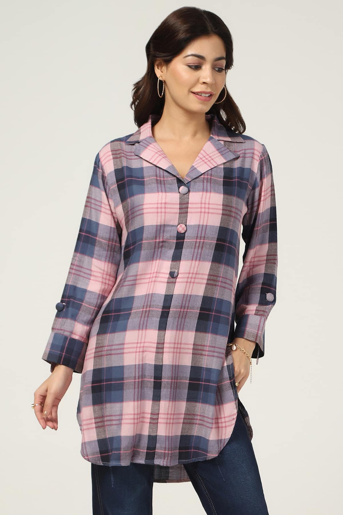 Pink Tunics For Women
