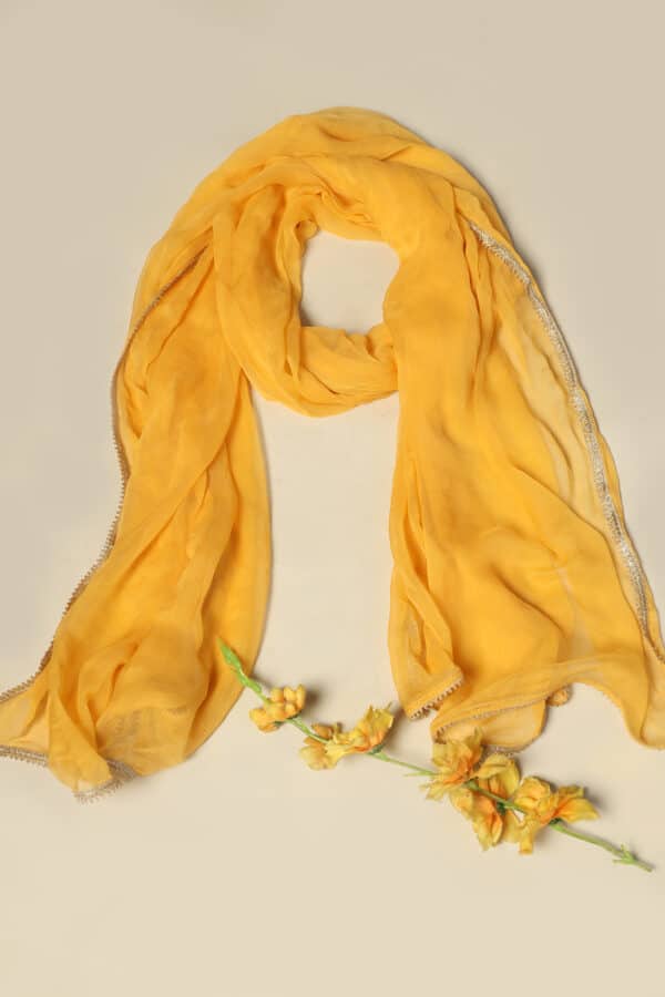 Mustard Dupatta For Women