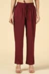 Maroon Palazzo For Women