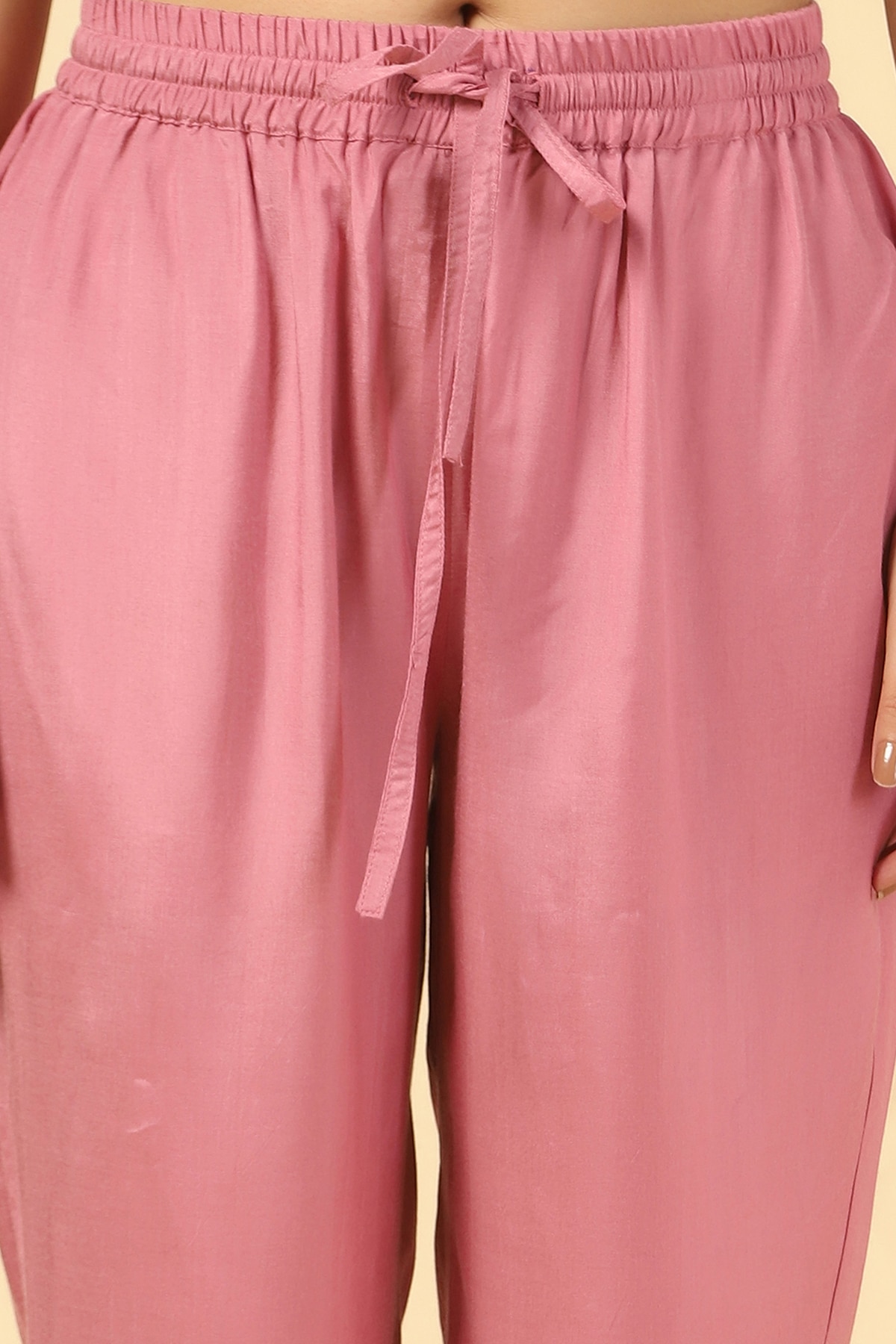Pink Plazo For Women