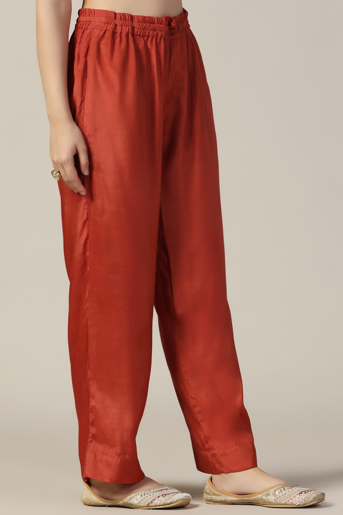 Rust Palazzo For Women