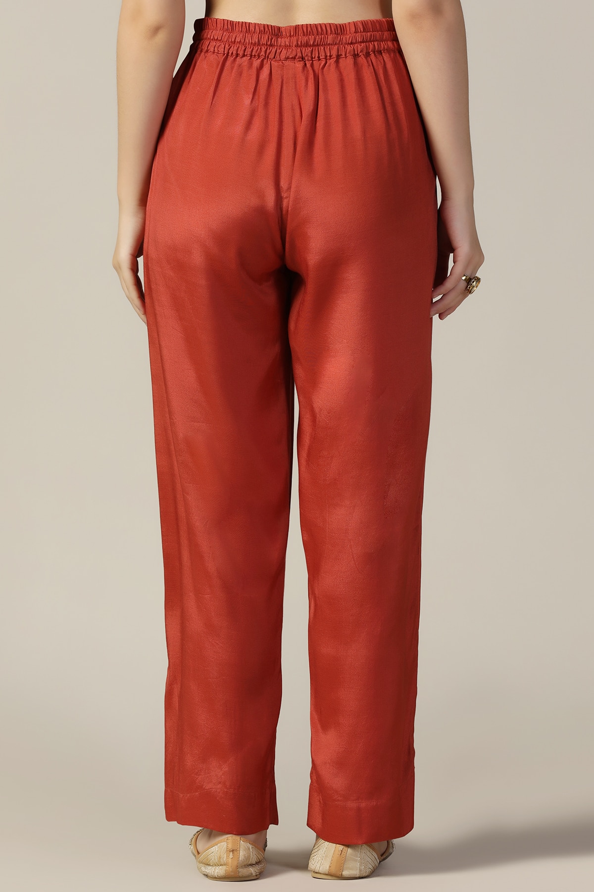 Rust Palazzo For Women