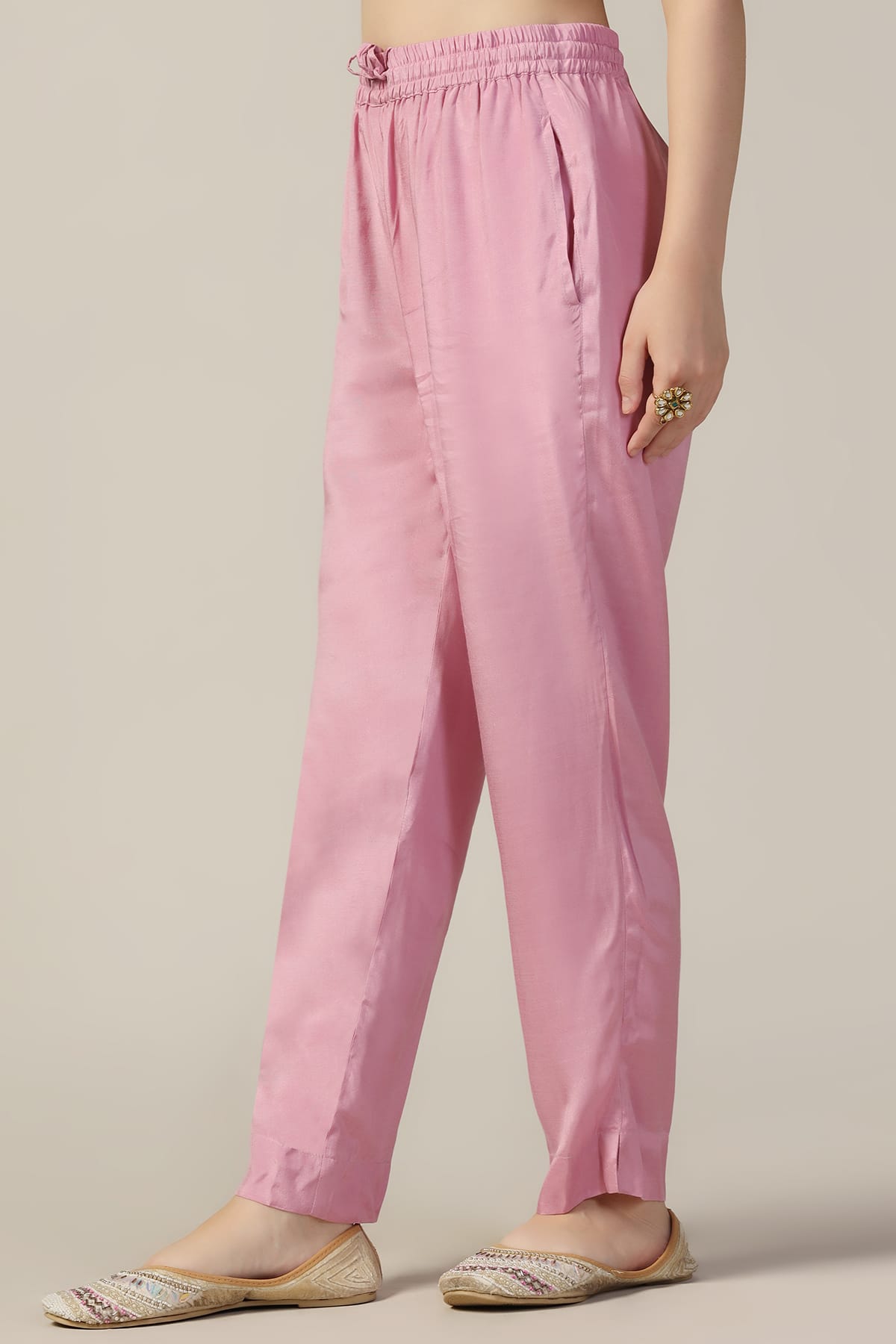 Onion Solid Palazzo Pants For Women