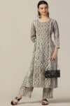 Printed Grey Kurti For Women